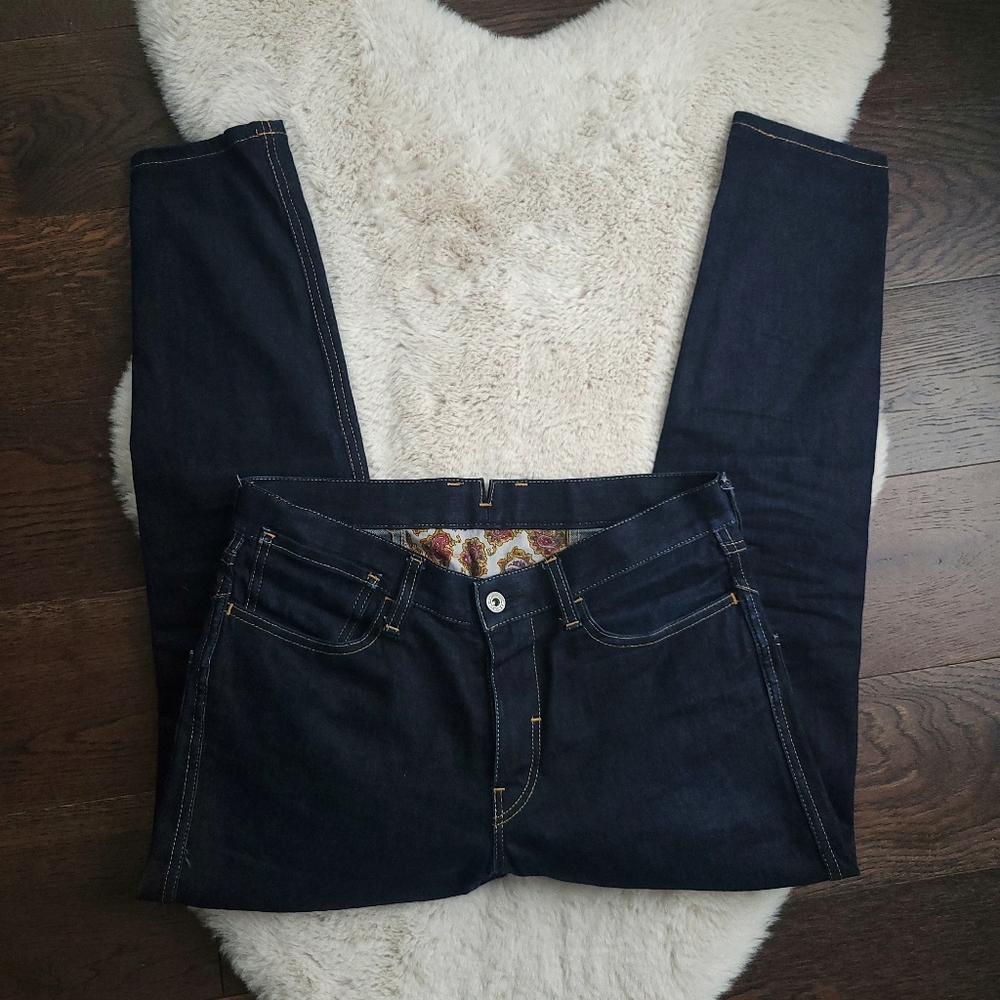 Comme Des Garcons Retro Dark Wash Straight Leg Mens Denim Jeans